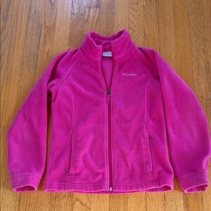 Kids Columbia Pink Fleece Jacket